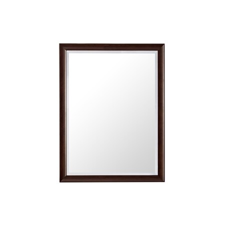 James Martin Vanities Glenbrooke 30in Mirror, Burnished Mahogany 735-M30-BNM